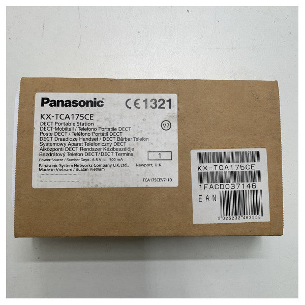 Panasonic KX-TCA175CE DECT Phone for Maritime Use - Robust Wireless Communication