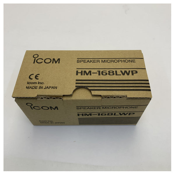 Icom HM-168LWP Microfono a mani libere impermeabile IP67
