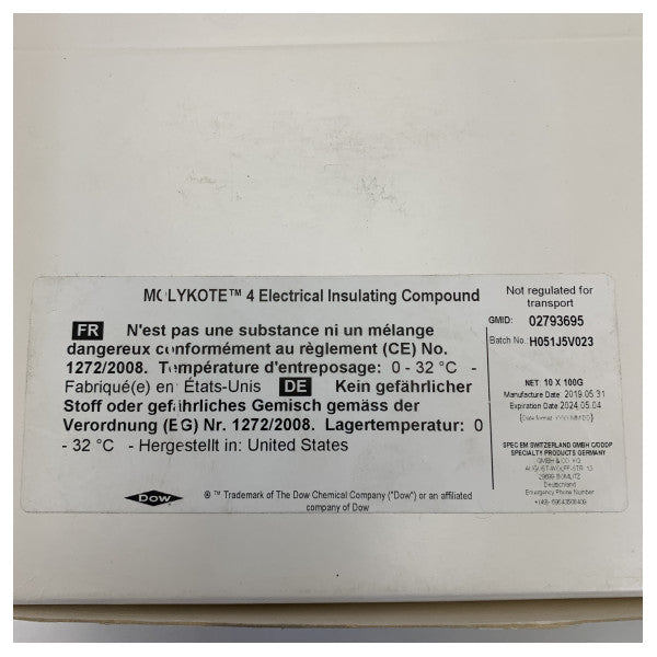 Jotron Dow Corning DC4 Kompost għall-Elektriku għal 40VDR AIS EPIRB