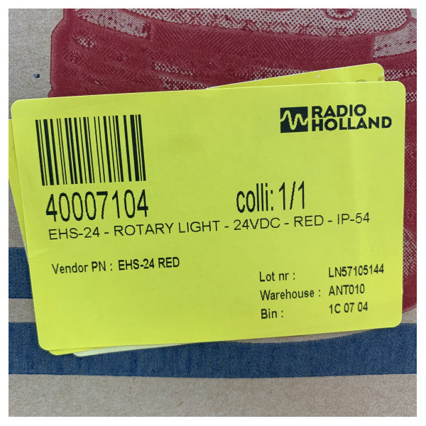 Zenitel EHS-220 Ротаційне сигнальне світло 230В Оранжеве IP54