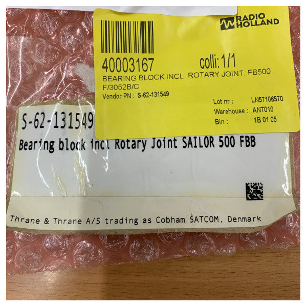 Furuno S-62-131549 Lagerblock för FELCOM501 Kommunikationssatellitsystem