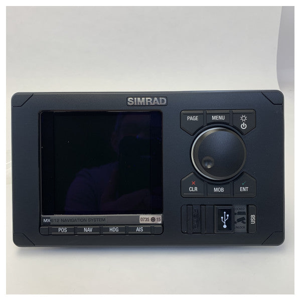 Simrad Pro GPS and DGPS DCU Navigation Display - MX612