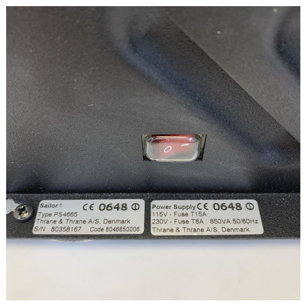 Блок живлення Sailor PS4665 AC 115V-230V / 28VDC 25A - 8046650006