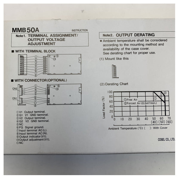 Regulador de conmutación de piloto automático Tokyo Keiki PR-8000 - MMB50-1-T