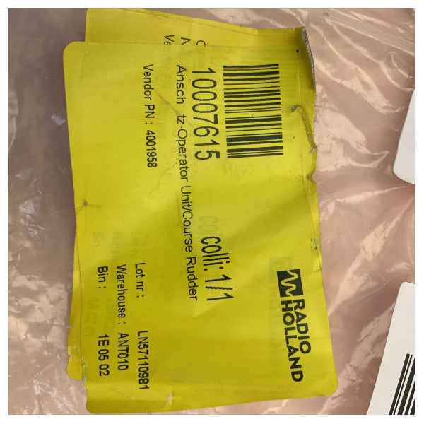 Raytheon Anschutz Course Rudder Printer Display - NA05-U01.NG010