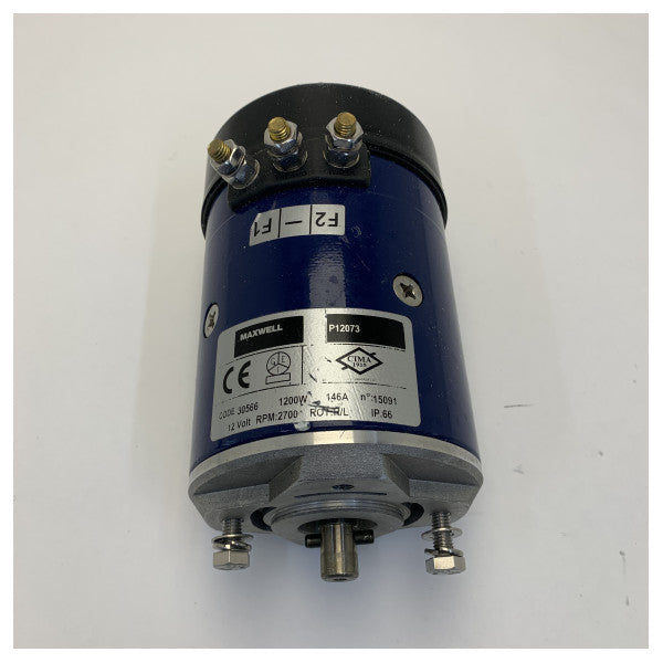 Maxwell RC12 12MM pystysuuntainen tuulivintti köydelle ja ketjulle 12V - 1200W - P104918