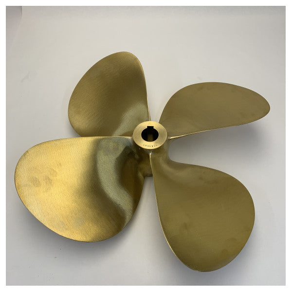 Vetus P4E23X19L Brass Propeller 4-Blade 23 x 19 Inch Left