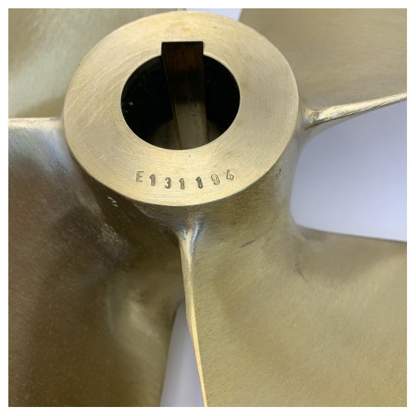 Vetus P4E23X19L Brass Propeller 4-Blade 23 x 19 Inch Left