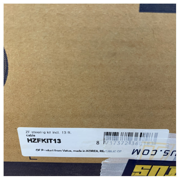 Vetus HZFKIT13 Mechanical Steering System Kit 13 Ft - 4M