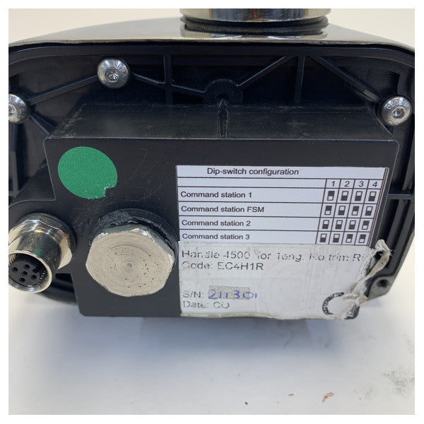 Vetus EC4H1R Engine Control Lever for Single Engine 12/24V