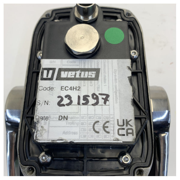 Vetus EC4H2 Dual Engine Electronic Control Lever 12/24V