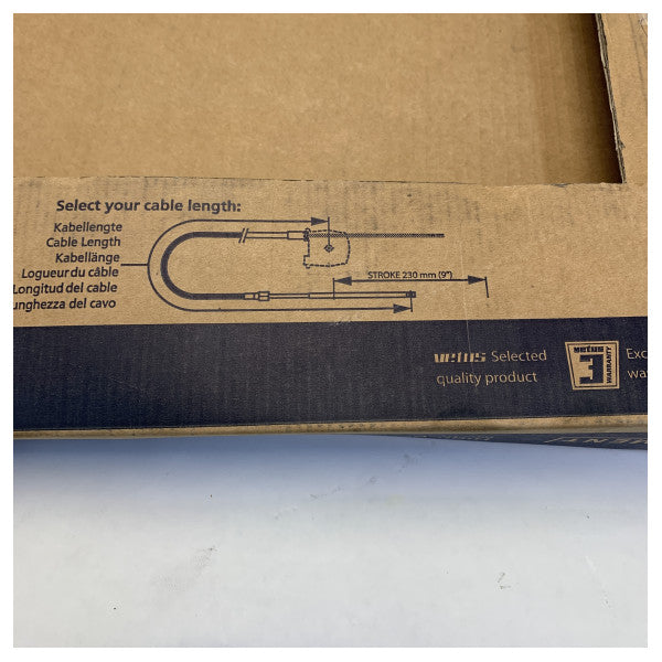 Посібник з експлуатації зовнішнього двигуна Vetus HCAB10 з ручним керуванням