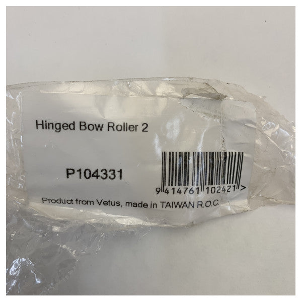 Maxwell P104331 Rullo di prua ad ancoraggio a cerniera per catena da 13 mm