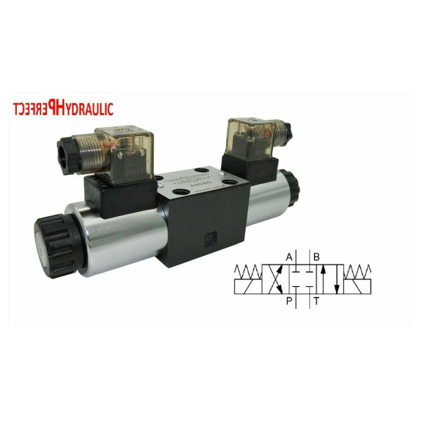 Vetus 4W6-E-D24 Válvula de control solenoide direccional 24V