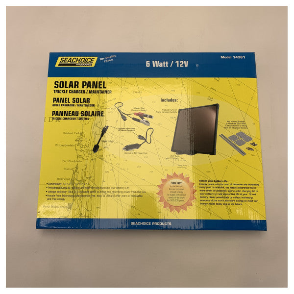 Seachoice アモルファス太陽電池パネル 318 x 318 x 25 mm - 14361