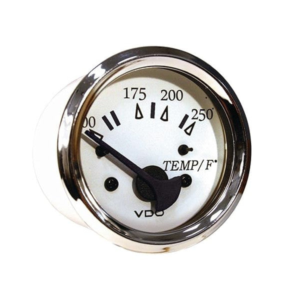 VDO SEACHOISE Pantalla de indicadores de temperatura del motor blanco - 15201