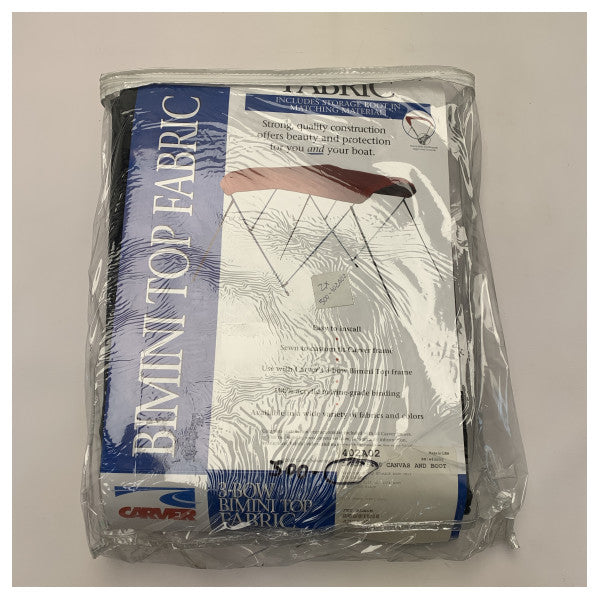 Carver 3 Bow 67 sa 72 pulzier Jet Canvas Black Bimini