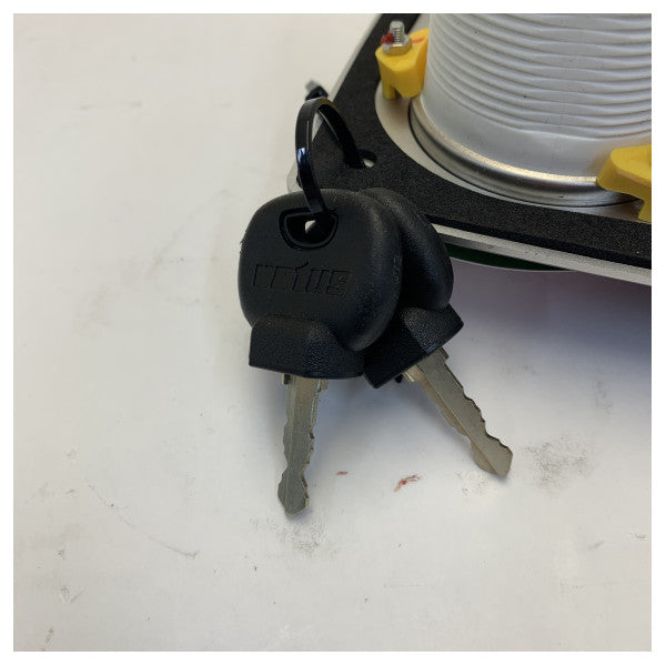 Vetus MPA22KBS2 Alu 2 12V Двигателен контрол - Инструментален панел 0 - 4000 об./мин