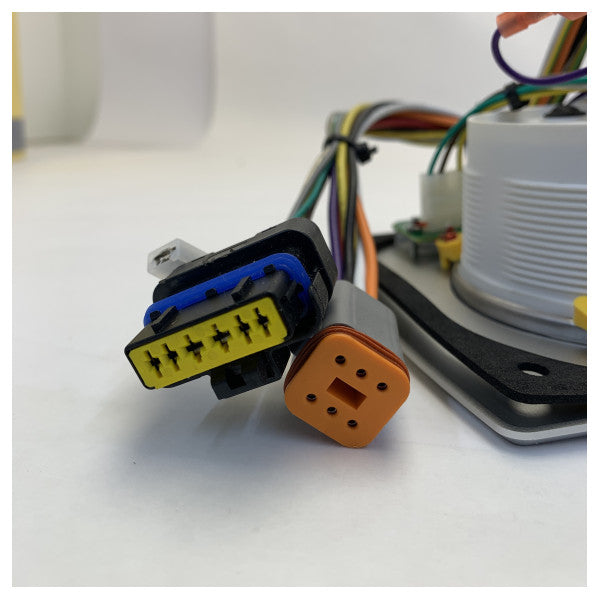 Vetus MPA22KBS2 Alu 2 12V Двигателен контрол - Инструментален панел 0 - 4000 об./мин