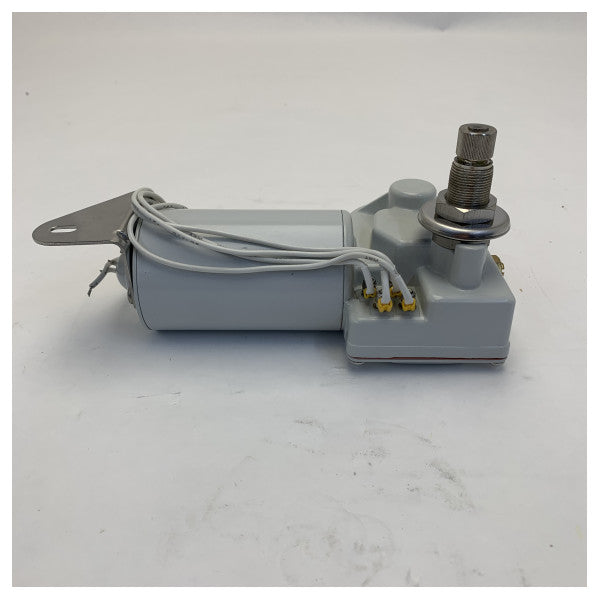 Motor de limpiaparabrisas Vetus RW08A 12V 1 pulgada Eje 2 Velocidades