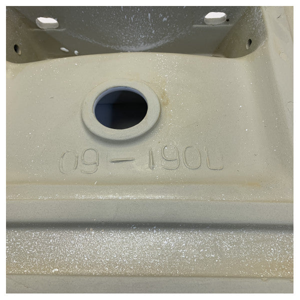 Steeler Yachts 7061-60 Modern Yacht Washbasin - White Marine Sink