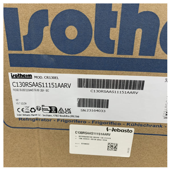 Isotherm Cruise 130 Elegance Marine Refrigerator - 130L - CR130EL 12/24V