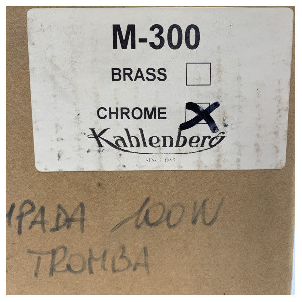 Kahlenberg M300 bronzeforkromet fløjtelys 230V