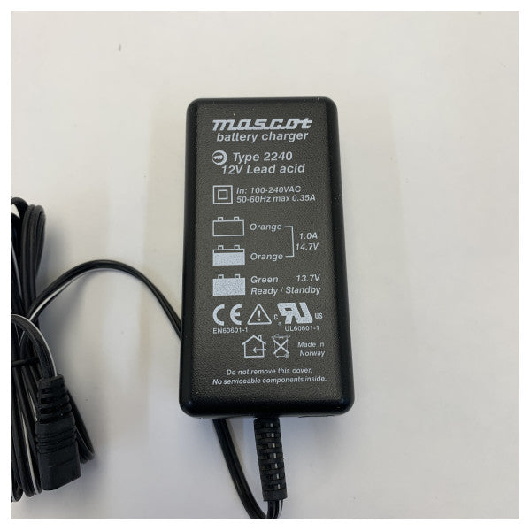 Mascot 2240 Batterioplader 12V - 1.25A Batterioplader - 2240 1250 00