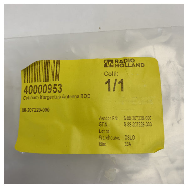 Cobham Sailor S-88-207229-000 Nargentus Marine VHF ROD Κεραία