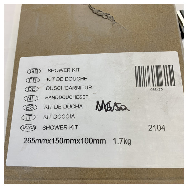 Kit de douche thermostatique Milano Mirage Chrome - 066479