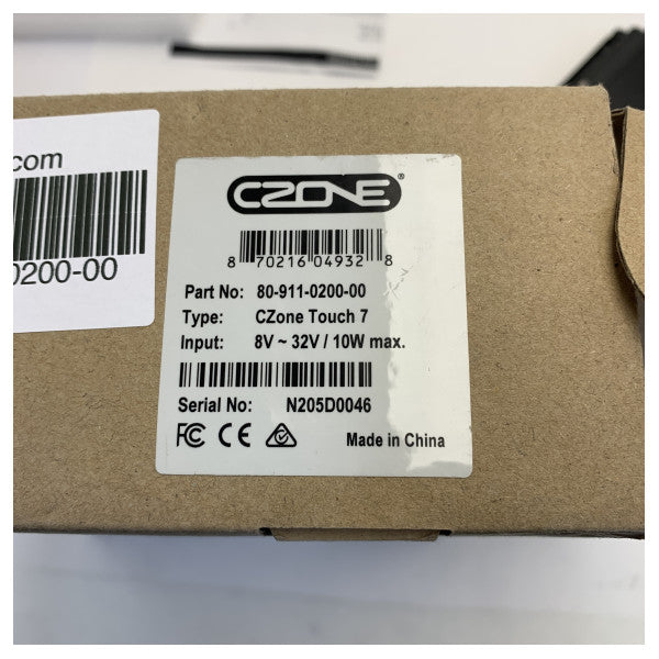 CZone 80-911-0200-00 Touch 7 7 Zoll Steuerungsdisplay