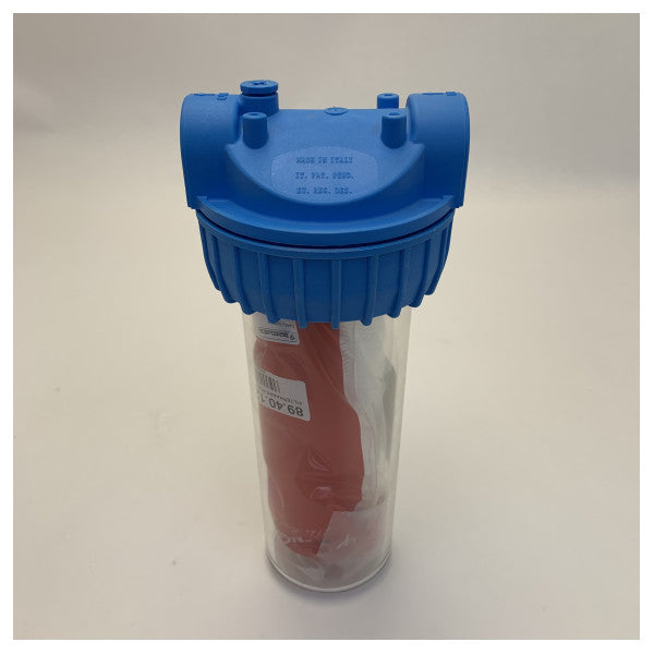 Wasserfiltergehäuse 10 Zoll mit Messing-Einsätzen - 89-40-105
