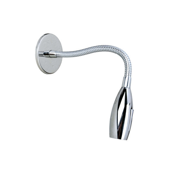 Швидке читання світла Maya 1P LED хромоване регульоване 12/24В