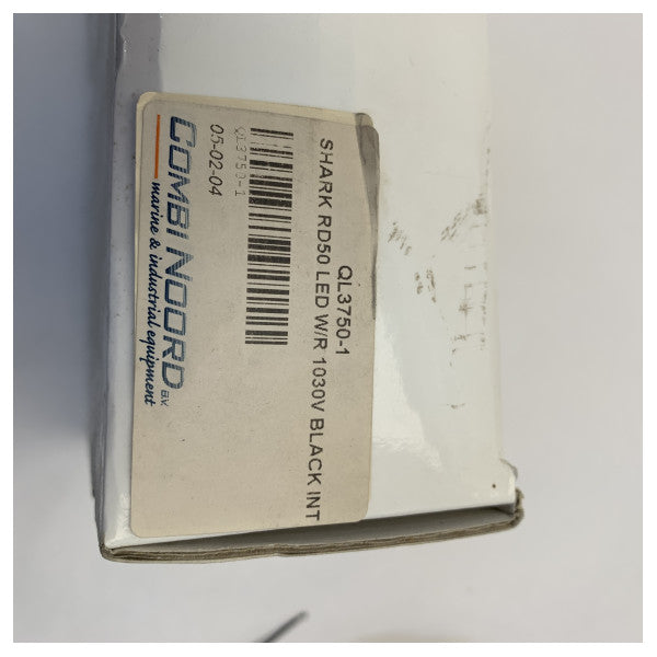 Quick Shark 50 Reading Light LED Adjustable Composite Black 12/24V