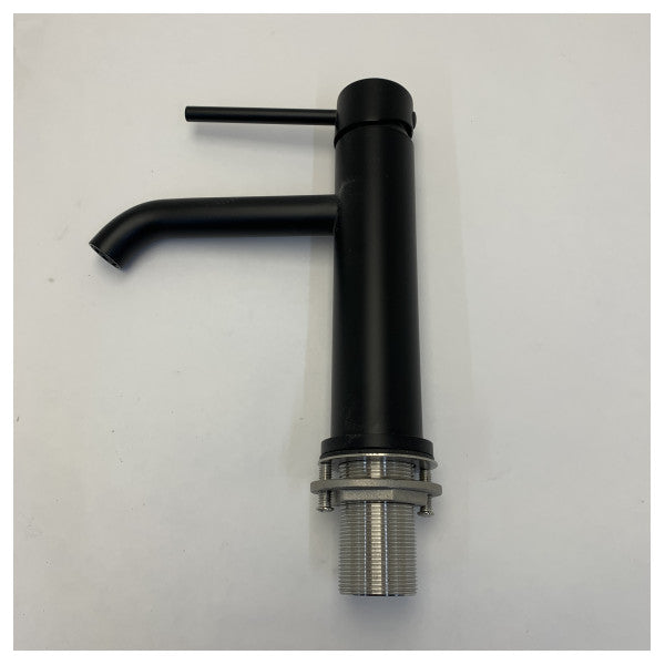 Single Lever Wasbasin Water Tap Black Coated - WK011