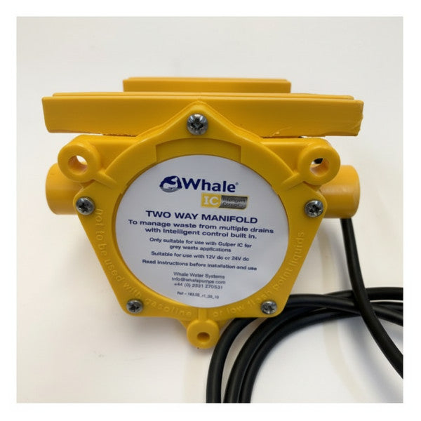 Φάλαινα WM2582B 2-Δρόμος Μαύρη Υδροληψία 1 Ίντσα