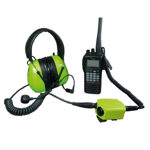 Jatronic AB12-37NX PTT-switch/adapter til luftbåndsradio ICOM IC A6