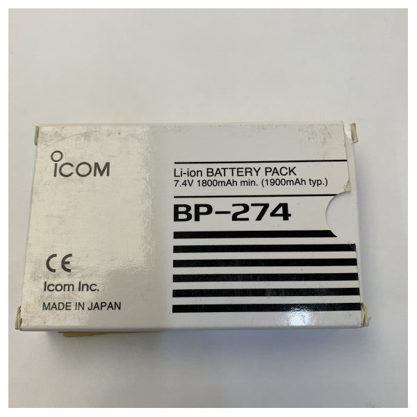 Icom BP-274 Li-Ion Battery for IC-M88 Marine VHF Portofoon