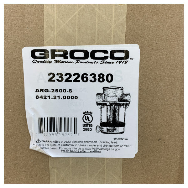 Volvo Penta 2.5 Inch Seawater Strainer | Filter Kit - 23224983