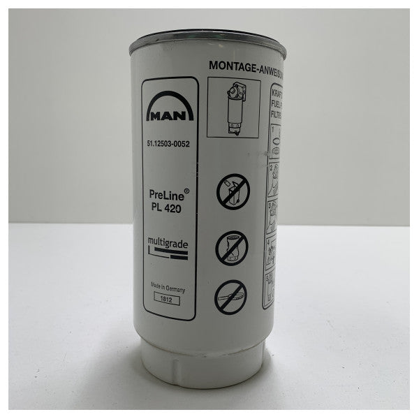 Filtro carburante originale MAN bianco - 51125030052