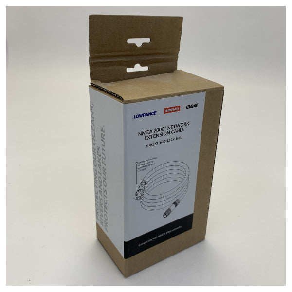 Simrad N2KEXT-6RD-6FT NMEA 2000 Mikro Verlängerungskabel 1.8M