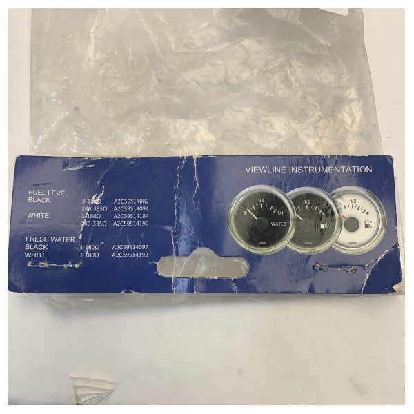 VDO D54 mm tankniveau sender i rustfrit stål 0 - 180 Ohm - 500 mm - ES-224-011-05