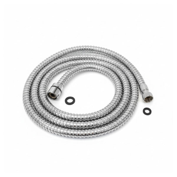 Guiseppe 3/8 pouce - 1/2 pouce 200cm Tuyau de douche en acier inoxydable 7583.03OC