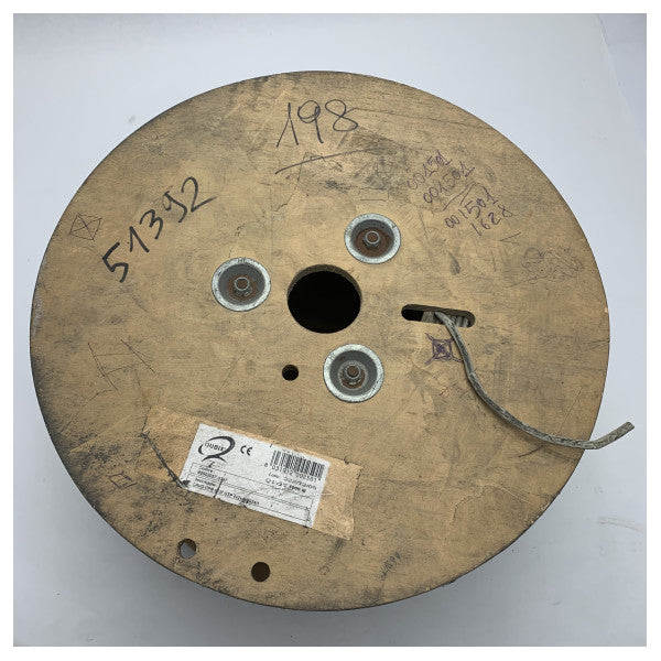 Qubix CPR 6707 UTP ネットワークケーブル 4x2 AWG24 - 耐久性マリングレード屋外イーサネットケーブル