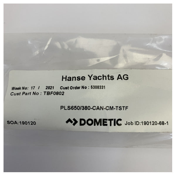 Dometic Cortina plisada PLS650/380-CAN-CM-TSTF para veleros