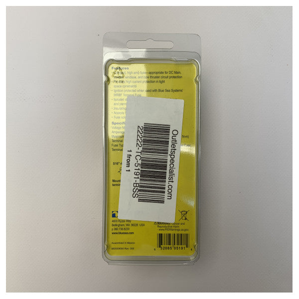 Plavo more MRBF 30 - 300 AMP TERMINALNI BLOK osigurača