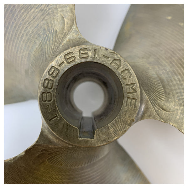 ACME 525 3-blade 13 x 11.5 inch waterski wakeboard propeller