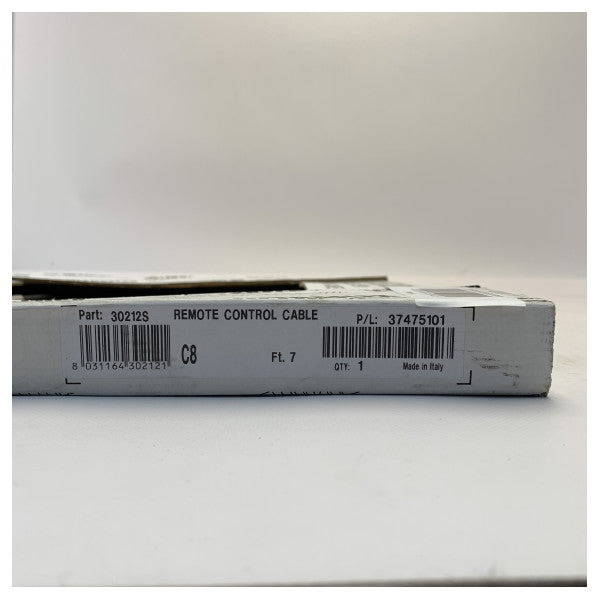 ウルトラフレックス C8 マリン リモート コントロール ケーブル 7フィート - ユニバーサル スロットル & シフト ボート ケーブル