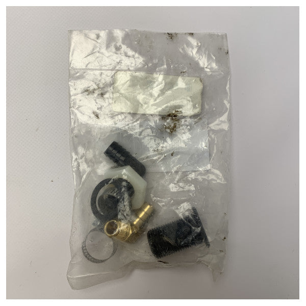 Teleflex 529000 Kit de enchimento de combustível marítimo ���� Enchimento remoto em aço inoxidável durável para barcos