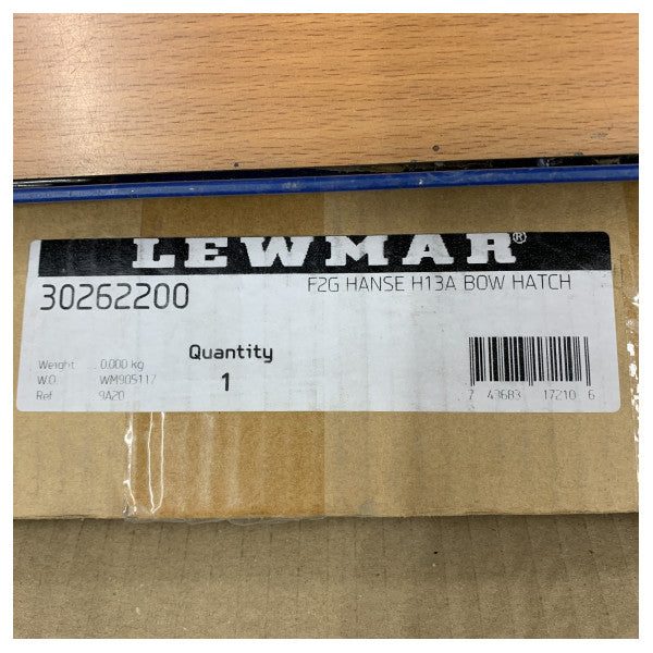 Левмар Трапецевидний люк палуби - Білий доступний люк - 30262200